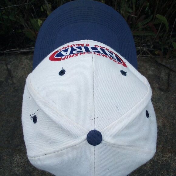 Vintage NHRA Championship Drag Racing Two Tone Snap Back Hat Cap - Picture 4 of 8